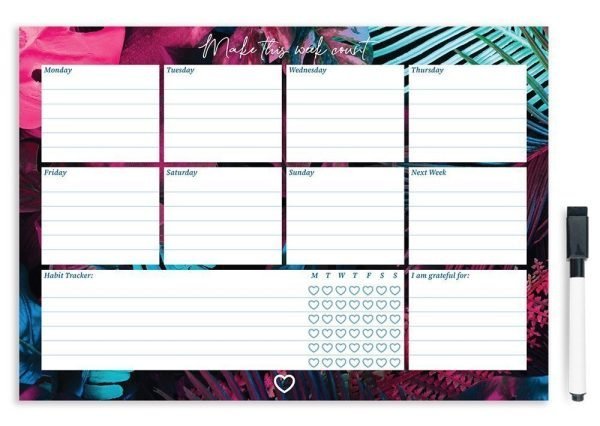 A4 Magnet Neon Planner