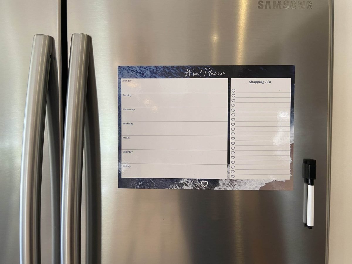 Magnetic Meal Planner Coastline