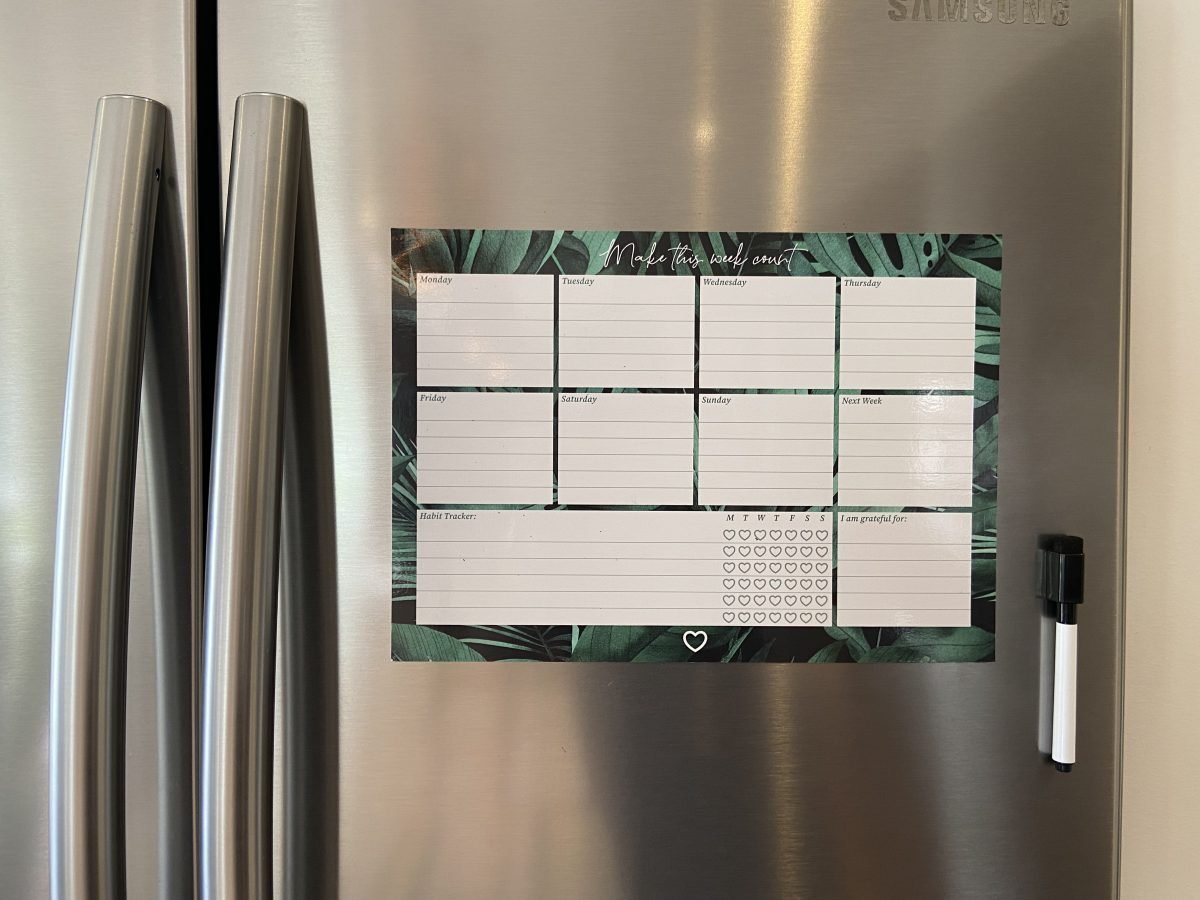 Magnetic Weekly Planner Jungle